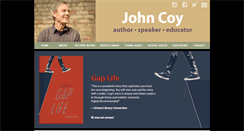 Desktop Screenshot of johncoy.com
